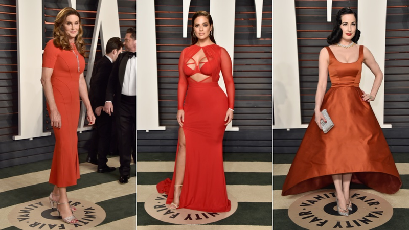 Illustration for article titled Metallic Gowns, Tons of Black and Icy Stares at Vanity Fair's Annual Oscars Afterparty